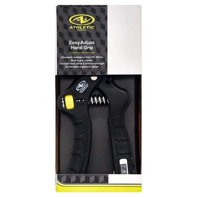 Athletic Works Adjustable Hand Grip Exerciser,Wrist and Forearm Strength