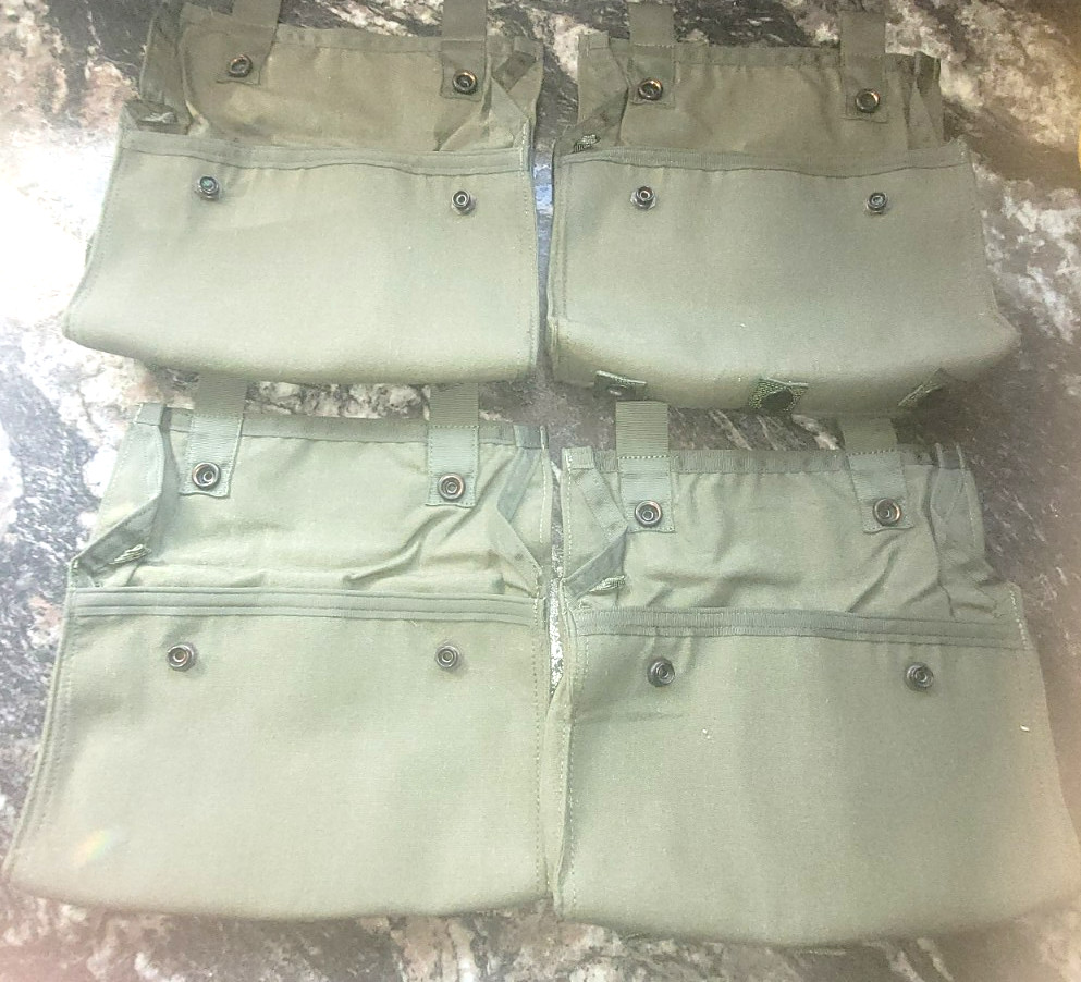 AIR WARRIOR AIRCREWMAN'S SURVIVAL VEST RADIO POCKET NOS OD GREEN (1 POUCH)
