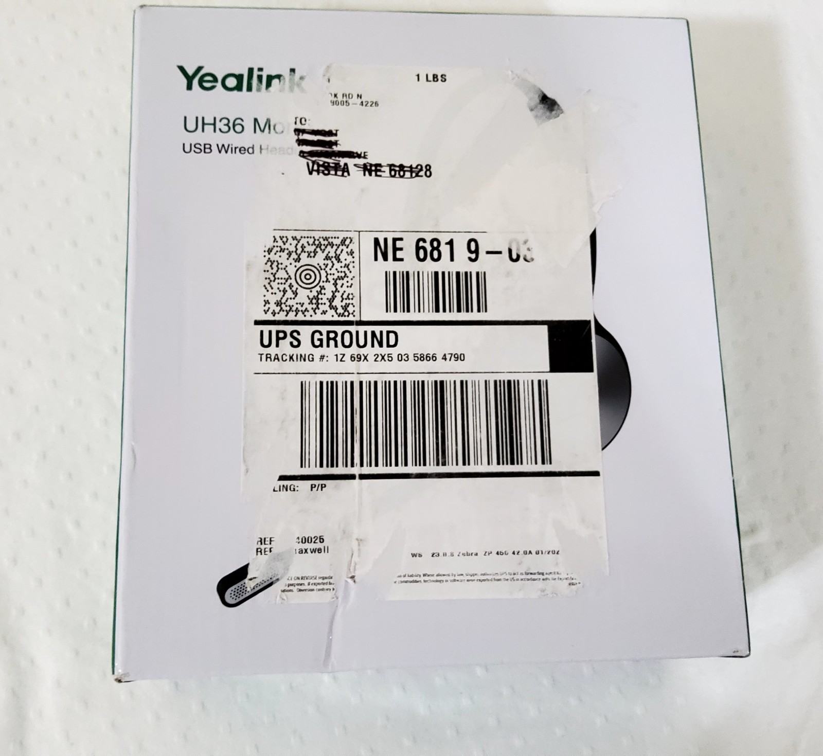 Yealink UH36 Mono USB Wired Headset