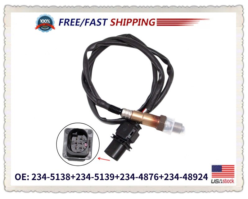 4X Oxygen Sensor Upstream & Downstream For BMW 335i 2007 2008 2009 2010 3.0L