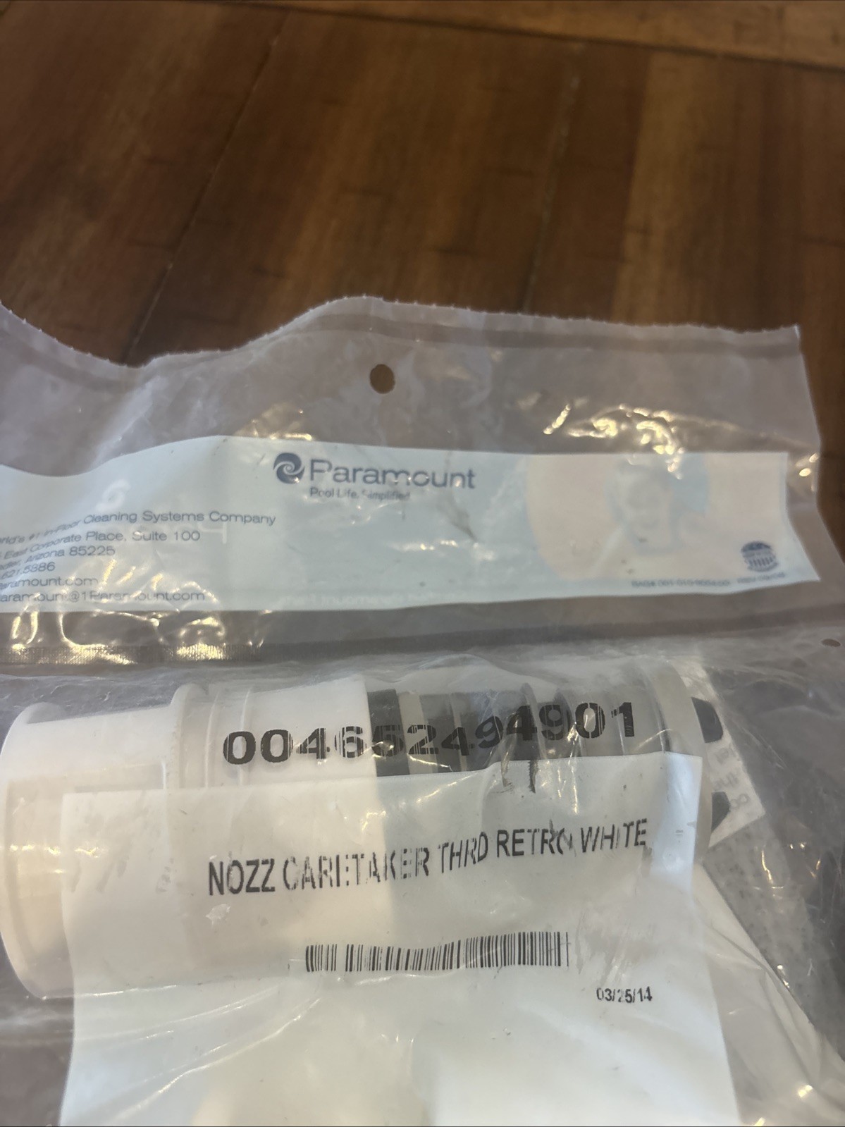 Paramount Nozzle Caretaker Retro 99 White 004652494901 ￼