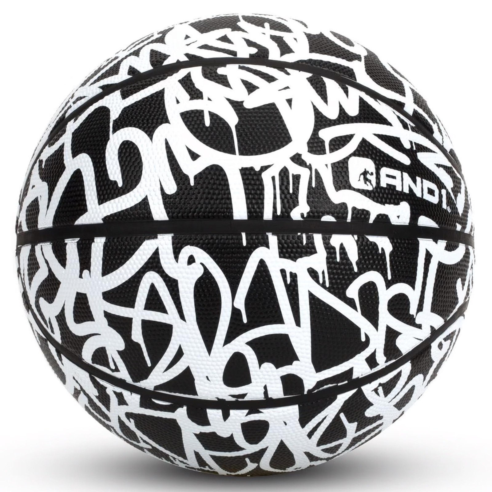 AND1 Chaos Rubber Basketball: Game Ready, Office Regulation Size (29.5�) Streetb