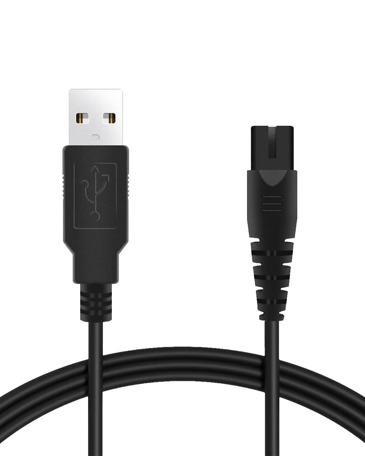 Replacement Charger for Water Flosser Oral Irrigator 4.9FT (1.5M) Black