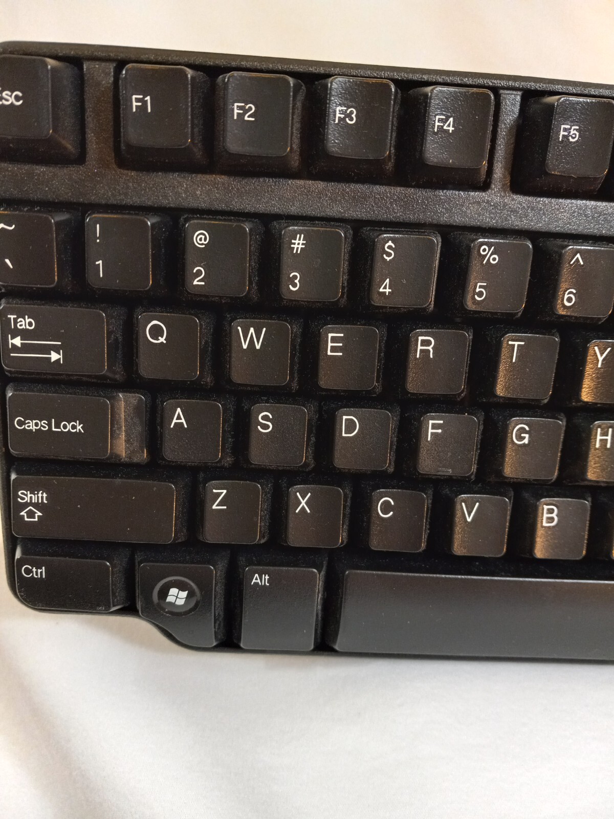 Dell Computer Keyboard Black Corded
