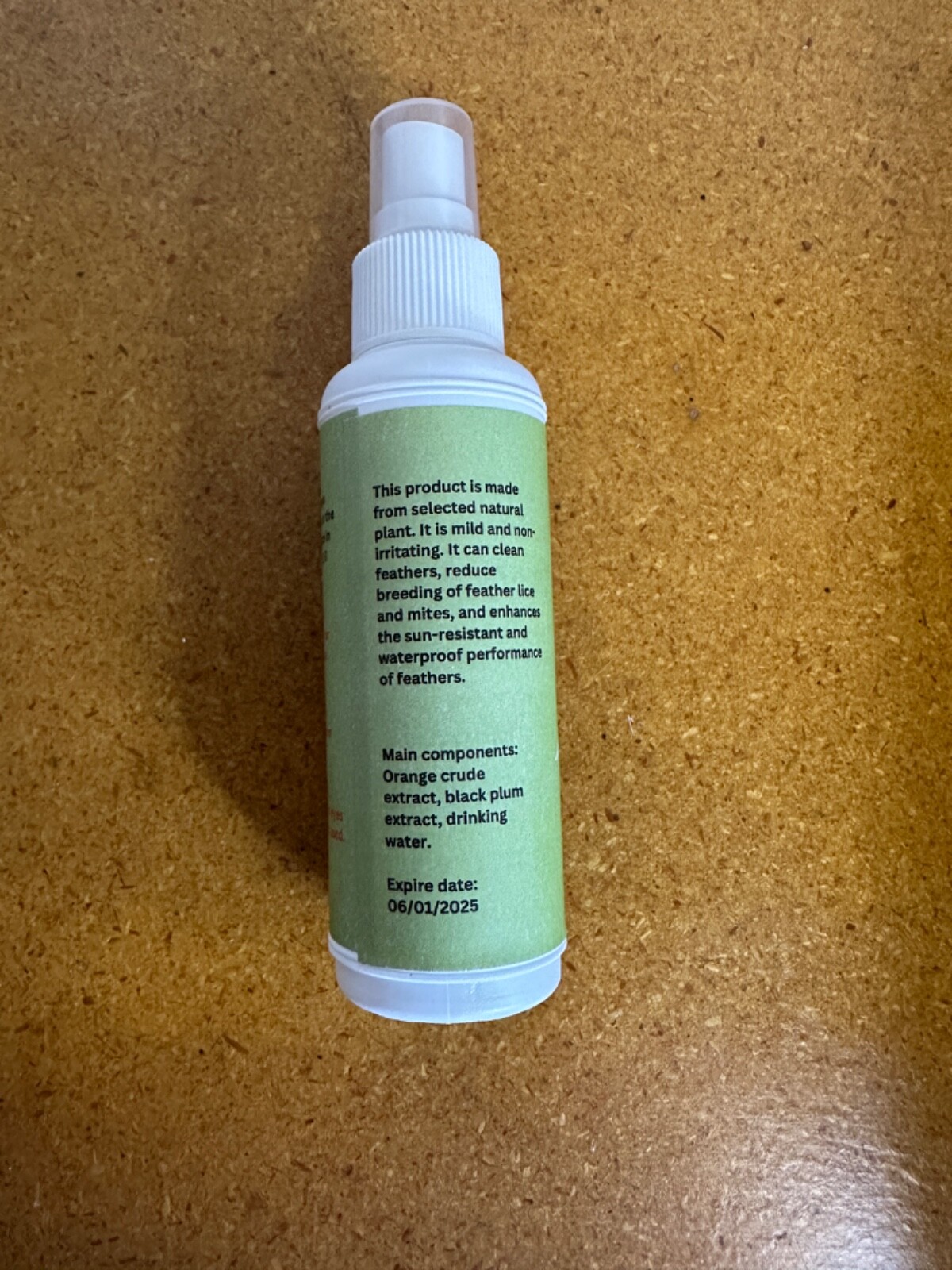 Natural Plant Based Mite & Lice Spray for Pigeons 100ml