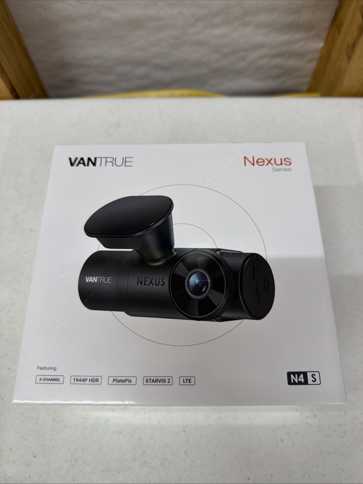 Vantrue N4S 3 Channel Front Inside Rear Dash Cam WiFi GPS LTE Support