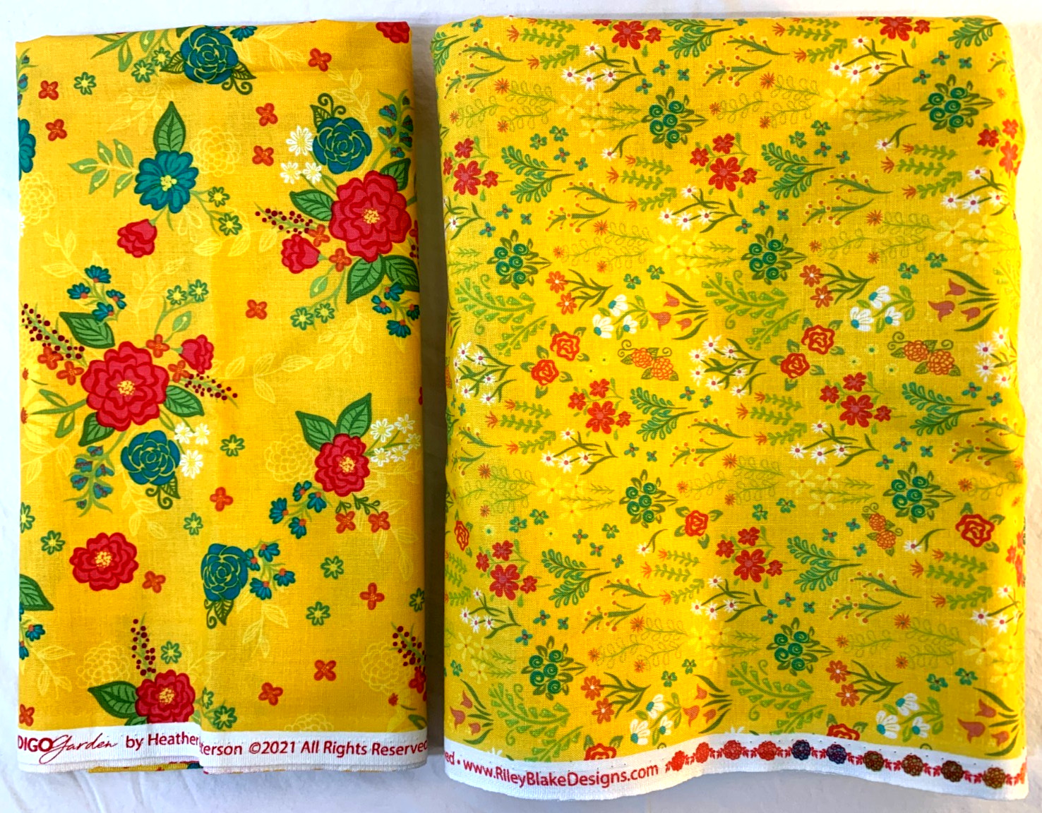 Five Yards ~ Riley Blake Designs ~ INDIGO GARDEN by Heather Peterson 2021