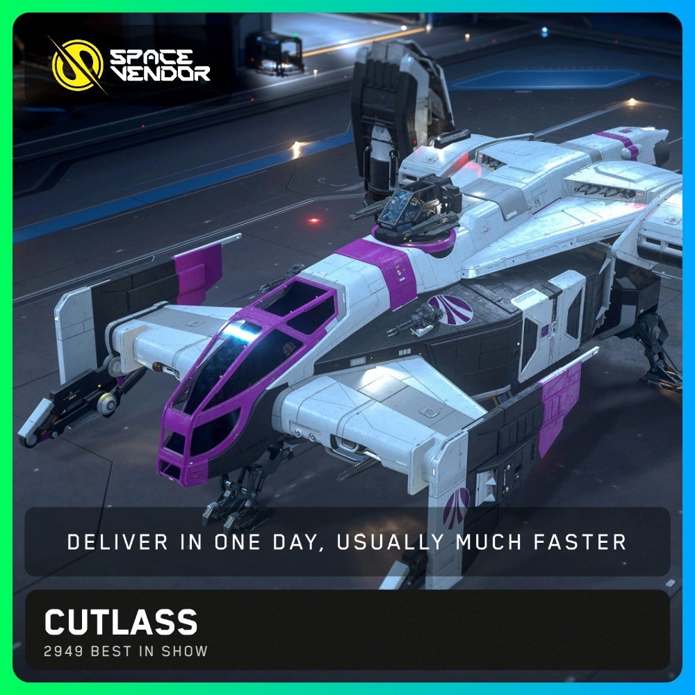 Star Citizen - Cutlass - 2949 Best in Show Paint - Space Vendor