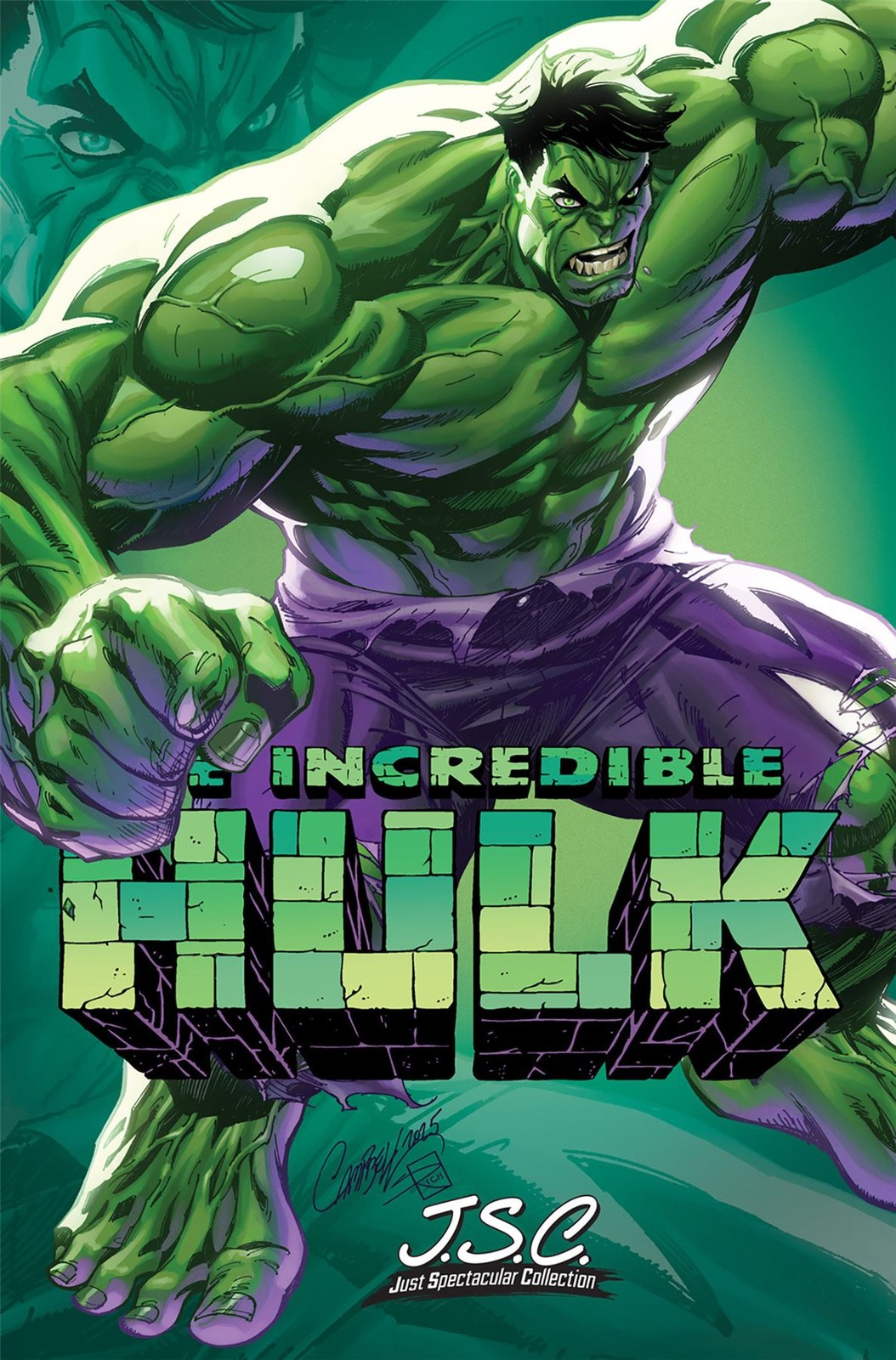 INCREDIBLE HULK #28 J. SCOTT CAMPBELL JUST SPECTACULAR COLLECTION VAR Marvel