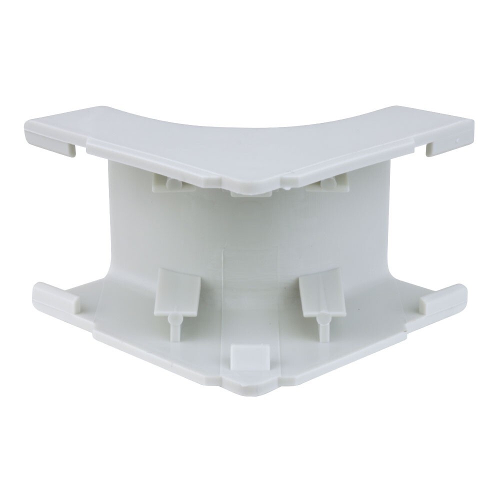 Construct Pro Raceway INSIDE Corner Adapters (1.38-inch, 5-Pack, White)