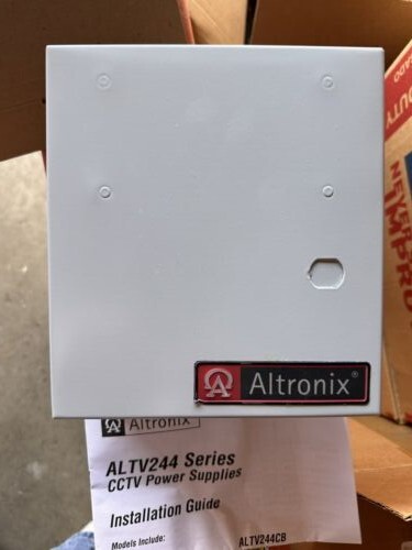 Altronix ALTV244 Series CCTV Power Supplies Camera And Accessory Power Supply