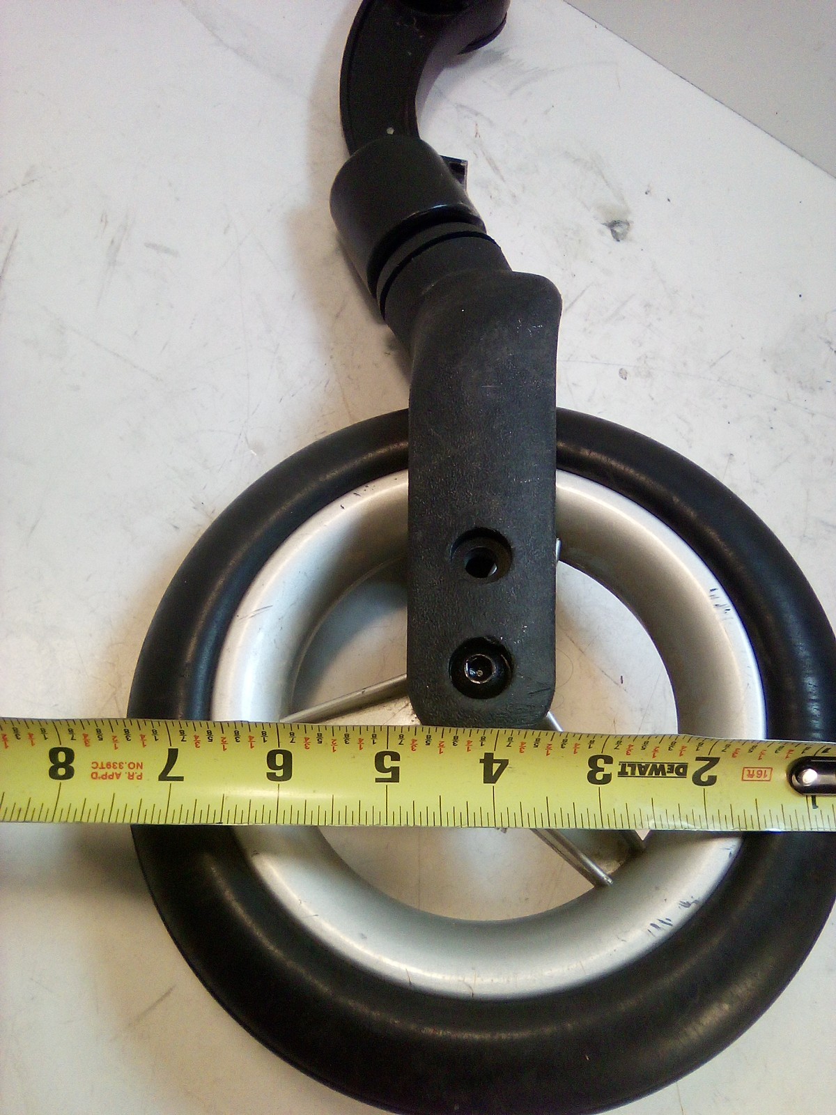 Pride Jazzy Passport Front Wheel Castor & fork Right Side ASIS CW1
