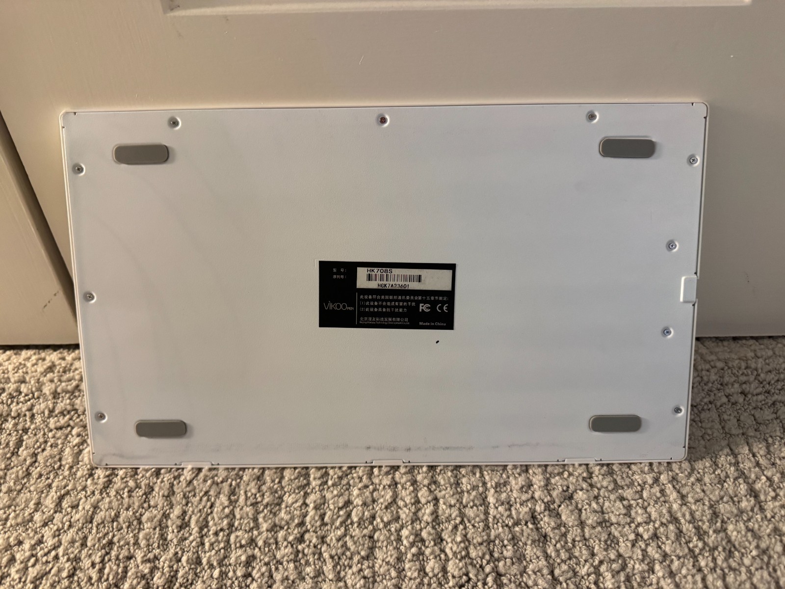 Vikoo Drawing Tablet - White, USB A, Partially used, Unused replacement parts