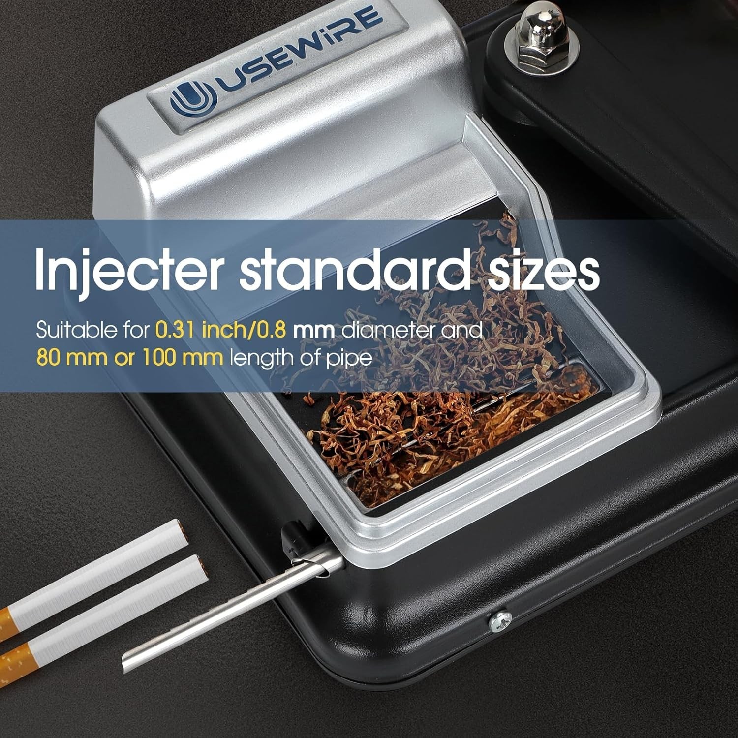 Eco-Friendly Manual Tobacco Rolling Machine - Create Custom Cigarettes Quickly