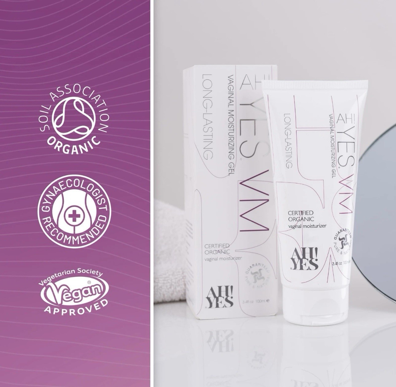 AH! YES VM Vaginal Moisturizing Gel 3.4fl Oz
