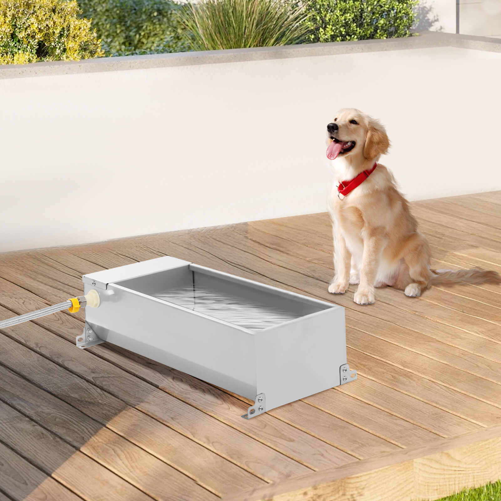 Automatic Livestock Water Tank Large Capacity Self Filling Dog Waterer Tank NEW