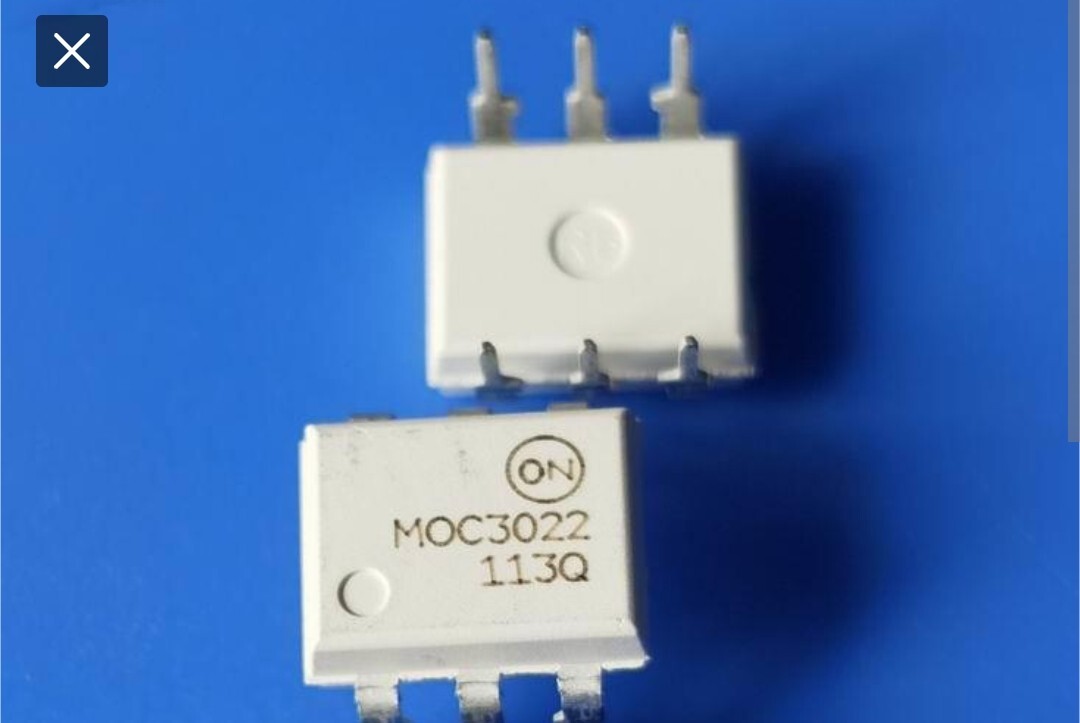 4PCS MOC3052  ON original  optocoupler  Triac driver.  USA Seller