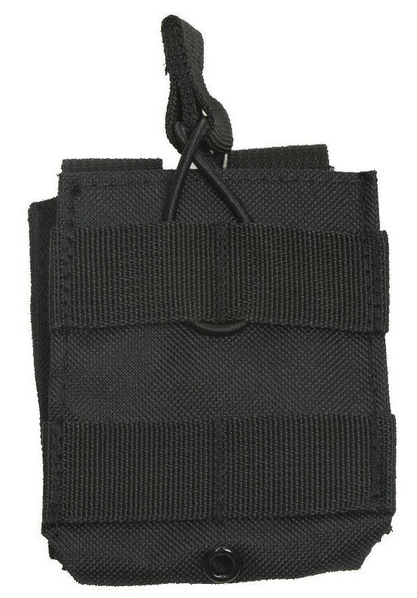 VISM Box Magazine MOLLE Pouch SINGLE Short Stubby Rifle Mag Pouch hunt shoot BLK
