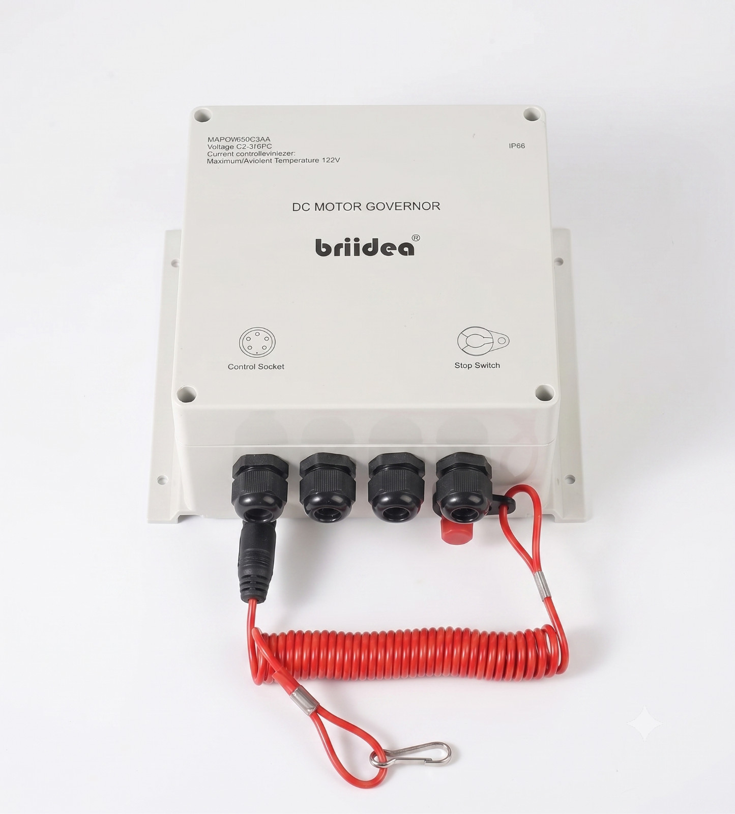 Briidea 12V 24V 50A DC Motor Governor Speed Controller HTRC-03A Main Box Replace