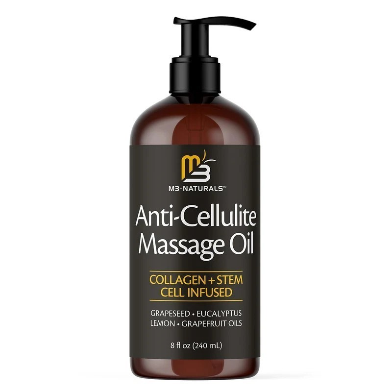 Collagen and Stem Cell Skin Tig - Anti Cellulite Massage Oil for Massage Therapy