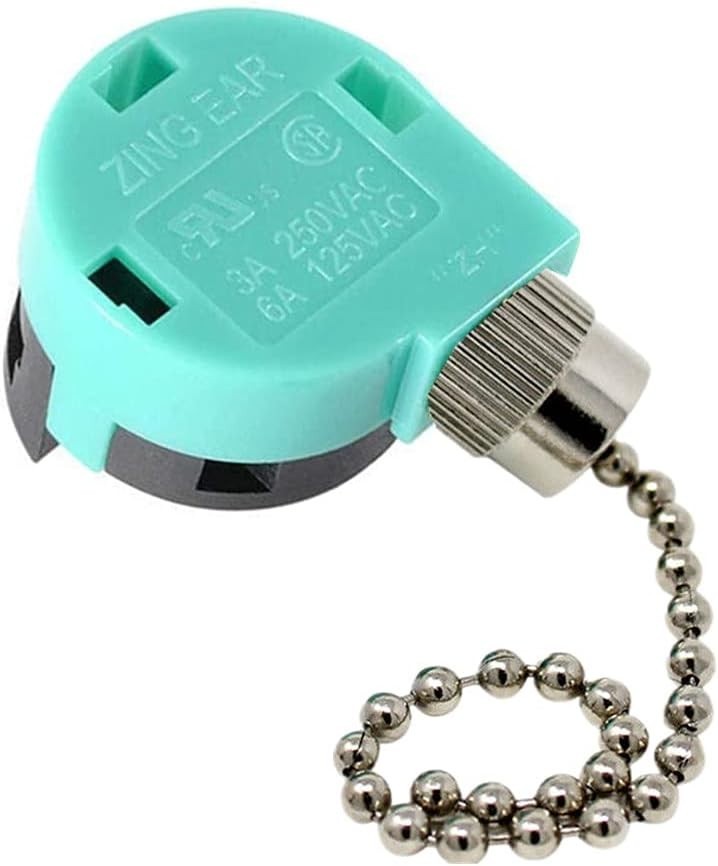 Ceiling Fan Switch 3 Speed 4 Wire, Ze-268s6 Ceiling Fan Replacement Parts, Nicke