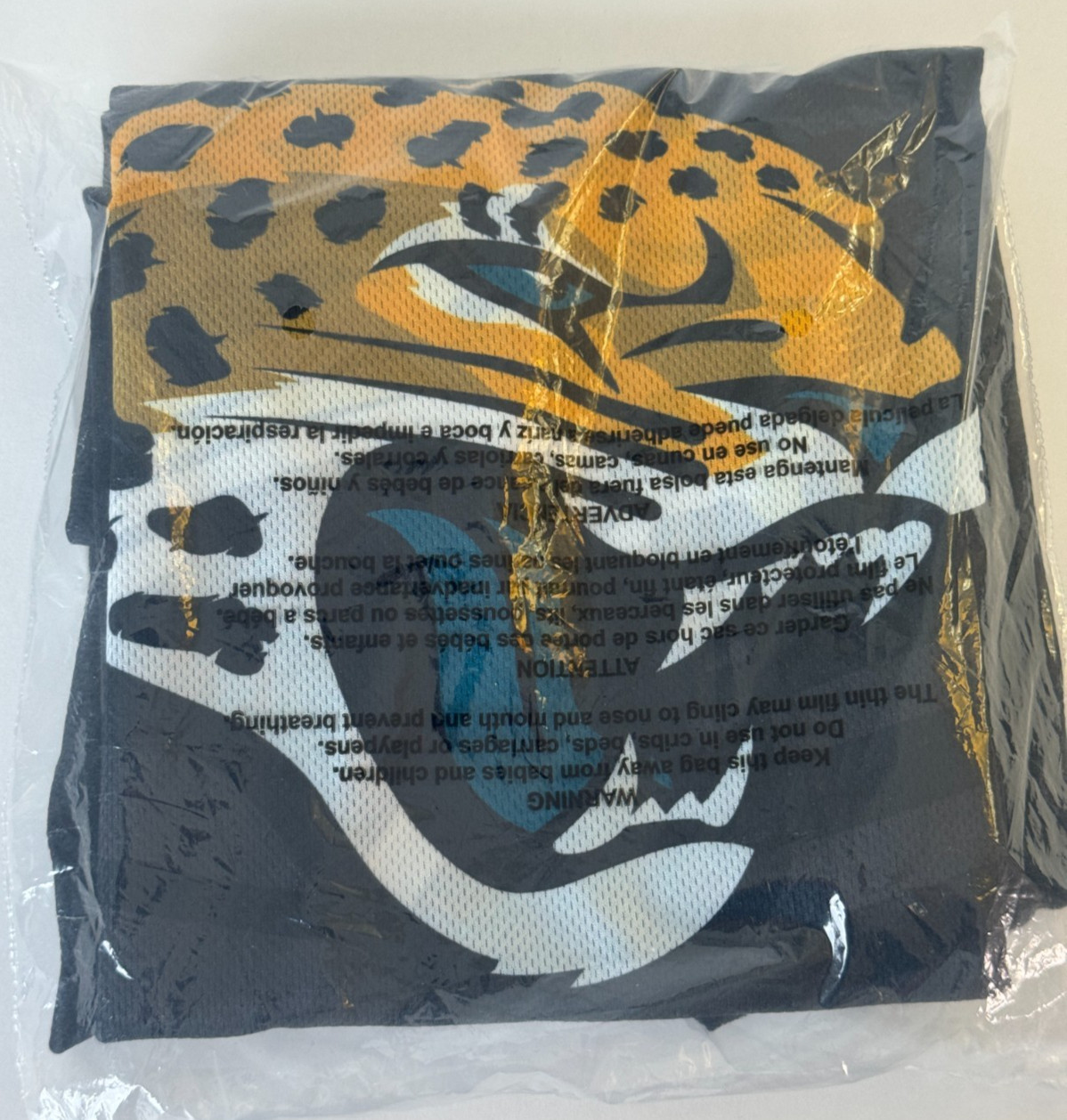 New Jacksonville Jaguars Reversible Flag Football Jersey Youth Large