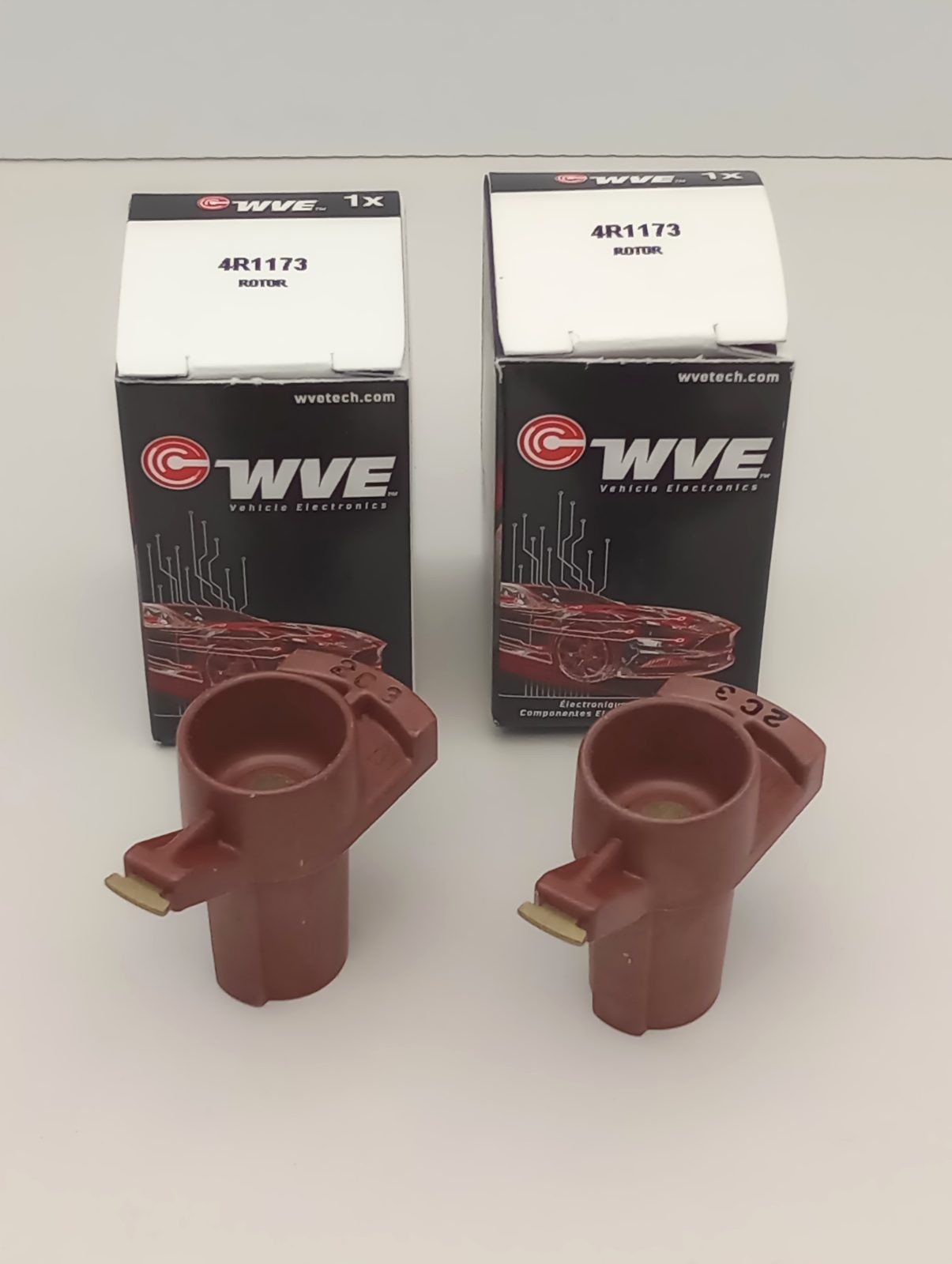 WVE 4R1173 Distributor Rotor JR129 1737961 19017208 (Pack of 2)