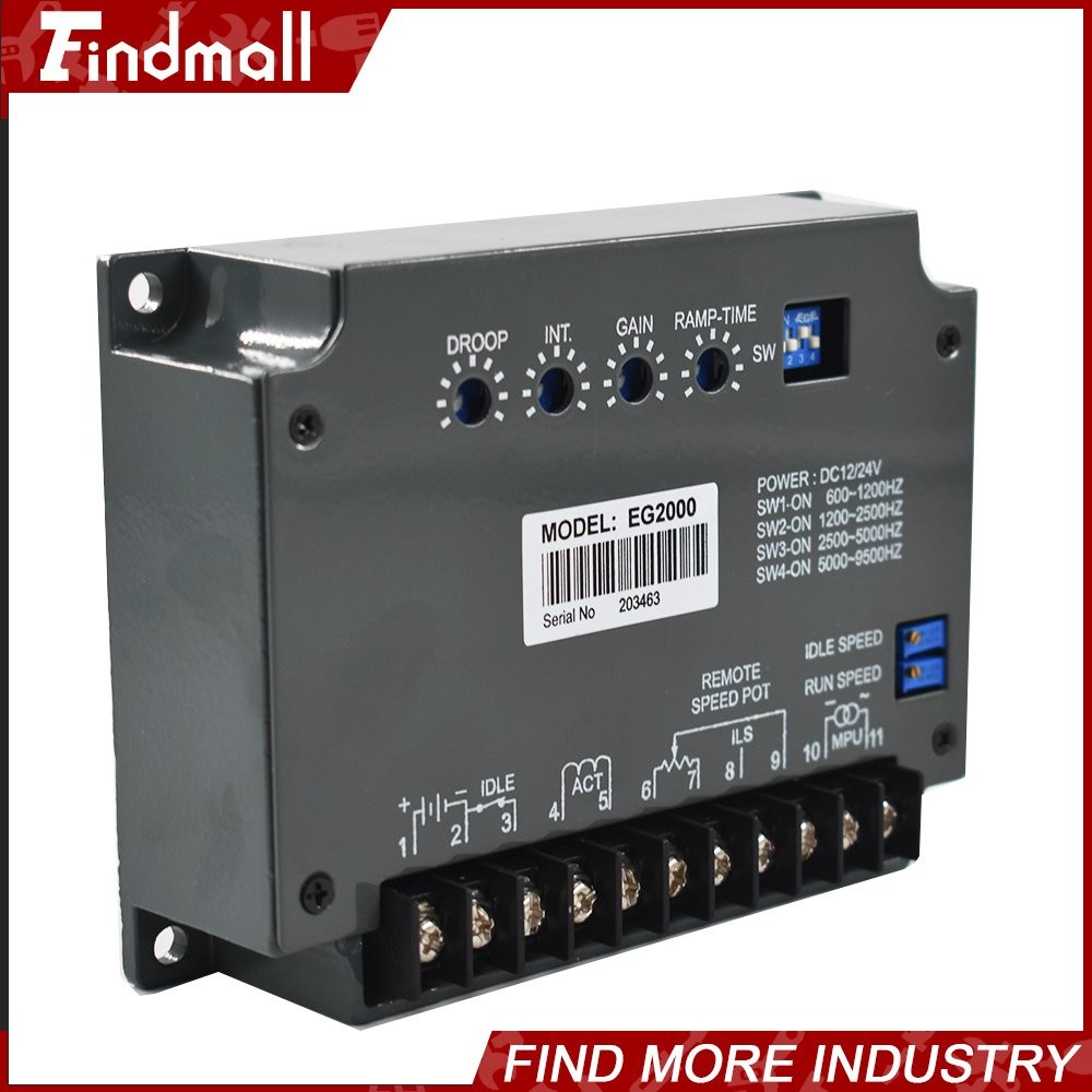 Findmall Engine Speed Controller EG2000 Controller EG2000 Generator Governor
