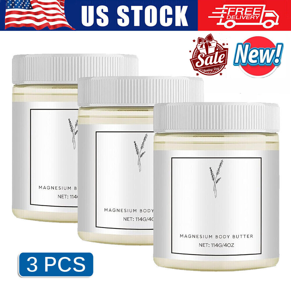 3PCS Mama-Bear Neuropathy Cream- 114g/4OZ Magnesium Butter- Magnesium Cream US🔥