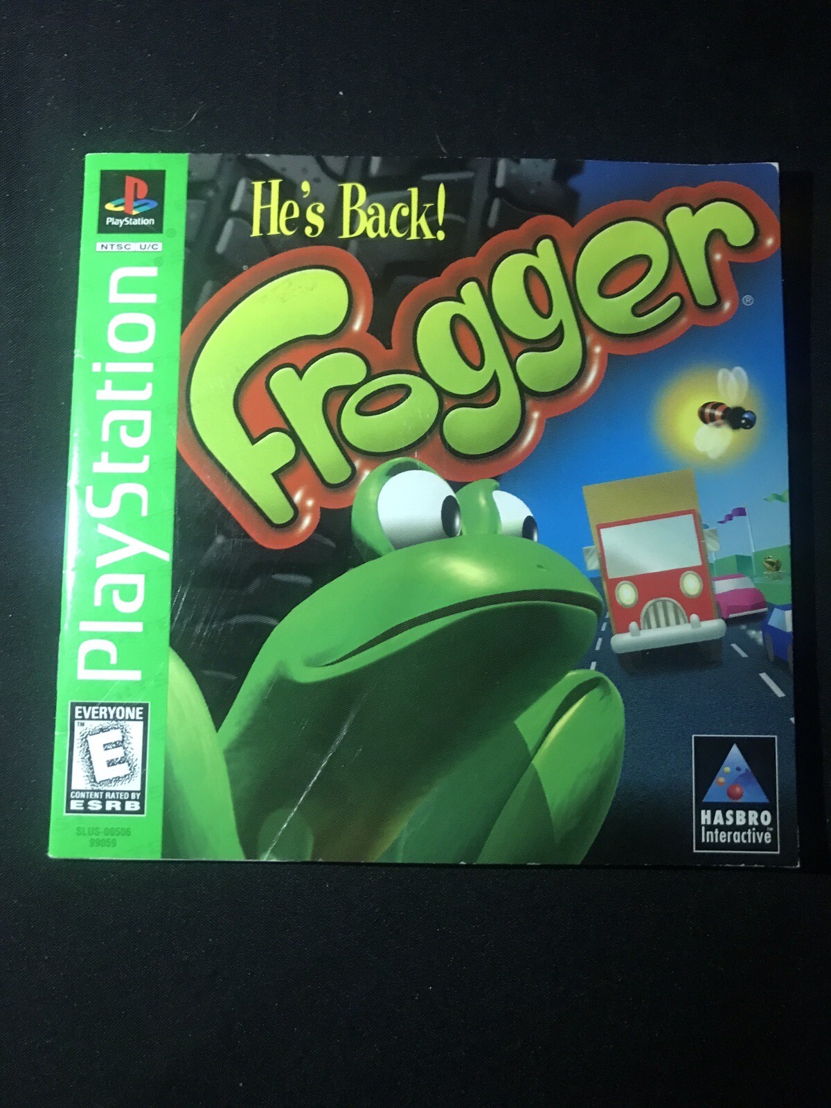 FROGGER He's Back (Sony PlayStation 1, 1997) PS1 ORIGINAL MANUAL ONLY