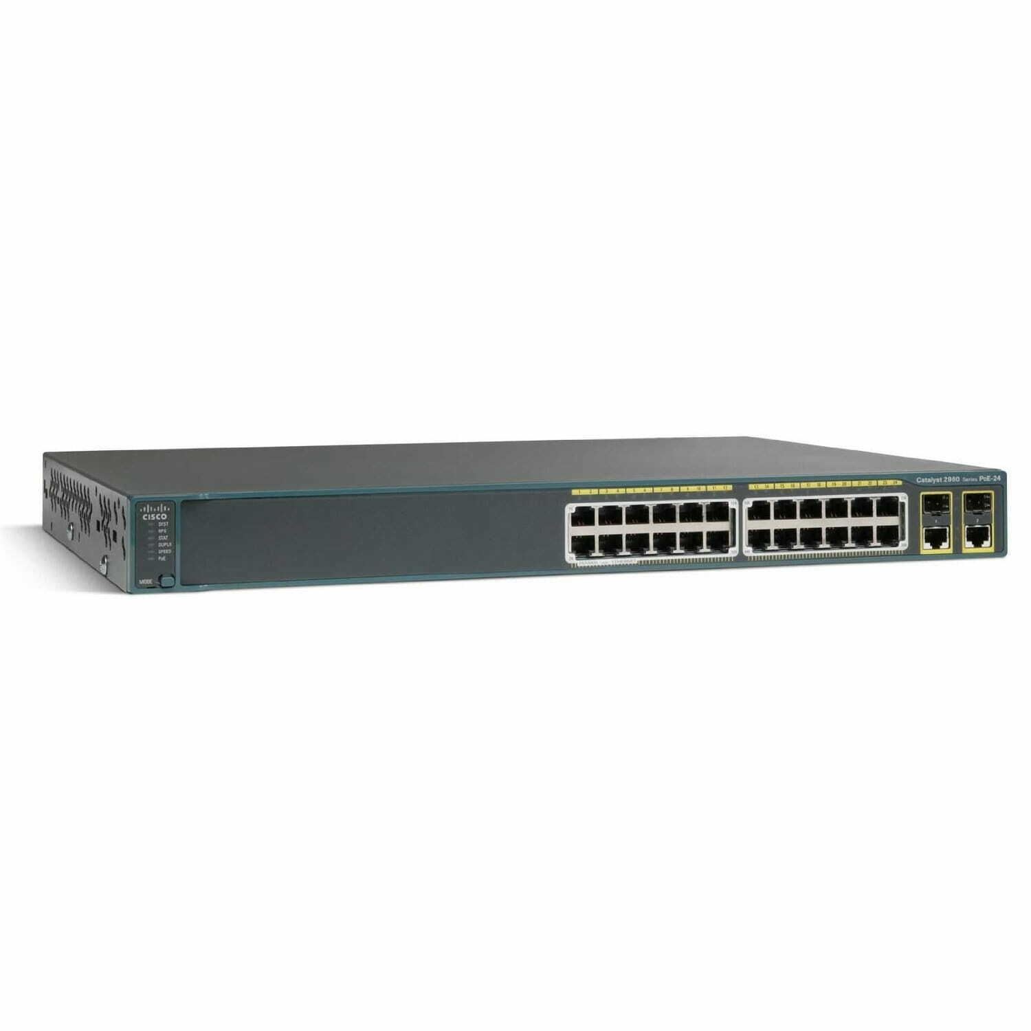 Cisco WS-C2960-24PC-L V02 Switch 24 Ports PoE + 2 Gigabit