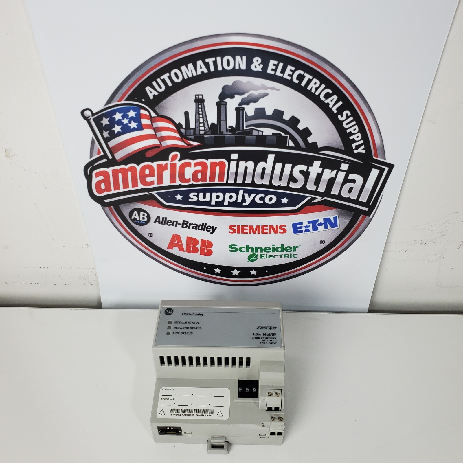 Allen Bradley FlexLogix Ethernet 1794-AENT /B
