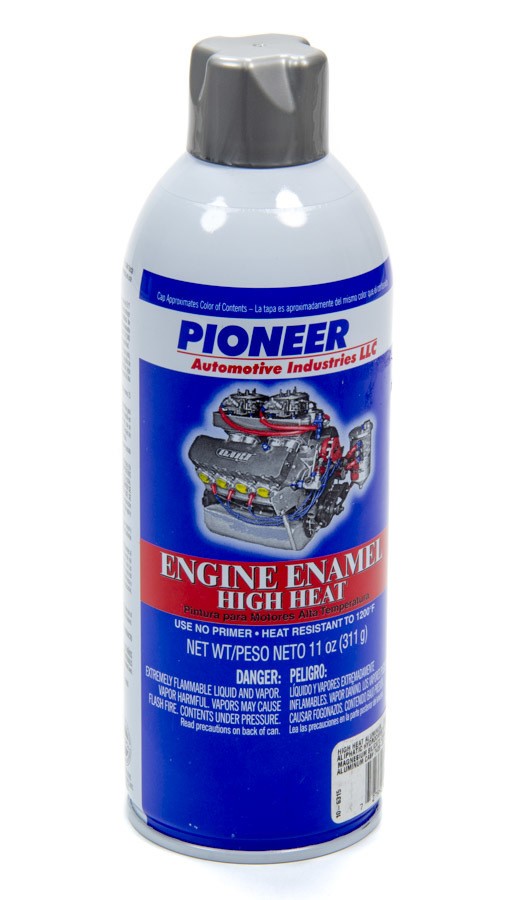 PIONEER High Heat Aluminum Engine Paint - 11 oz Aerosol