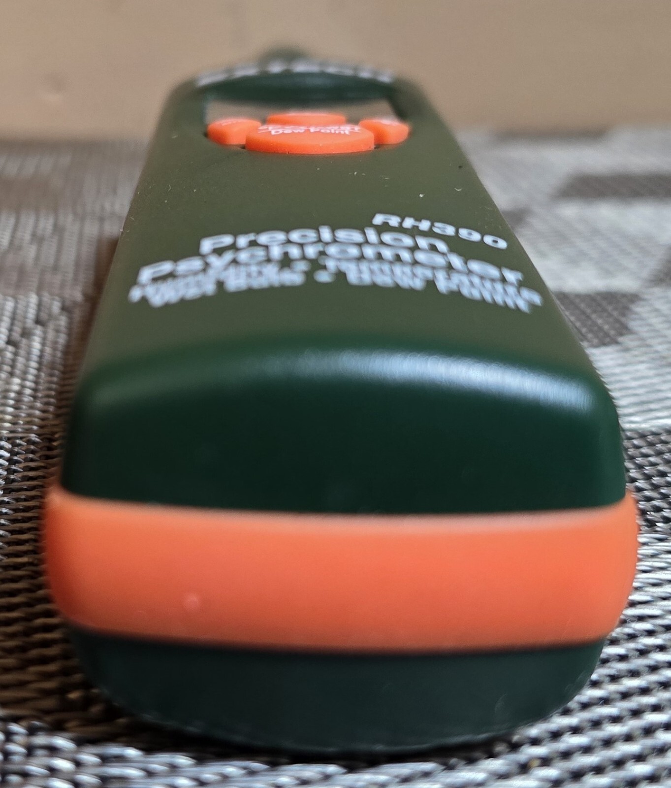 Extech Precision Psychrometer RH390 w/Case; Temp, Humidity, Dew Point, Wet Bulb