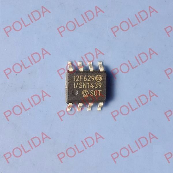 5PCS MCU IC SOP-8 PIC12F629-I/SN PIC12F629T-I/SN 12F629-I/SN 12F629 #A6-22