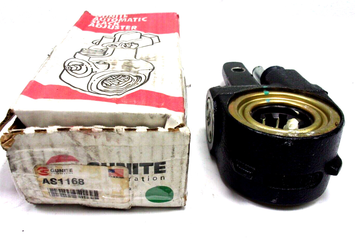 AS1168 GUNITE 2000 ACCURIDE AUTO BRAKE SLACK ADJUSTER 5.5" ARM 1.5"-10T SPLINE
