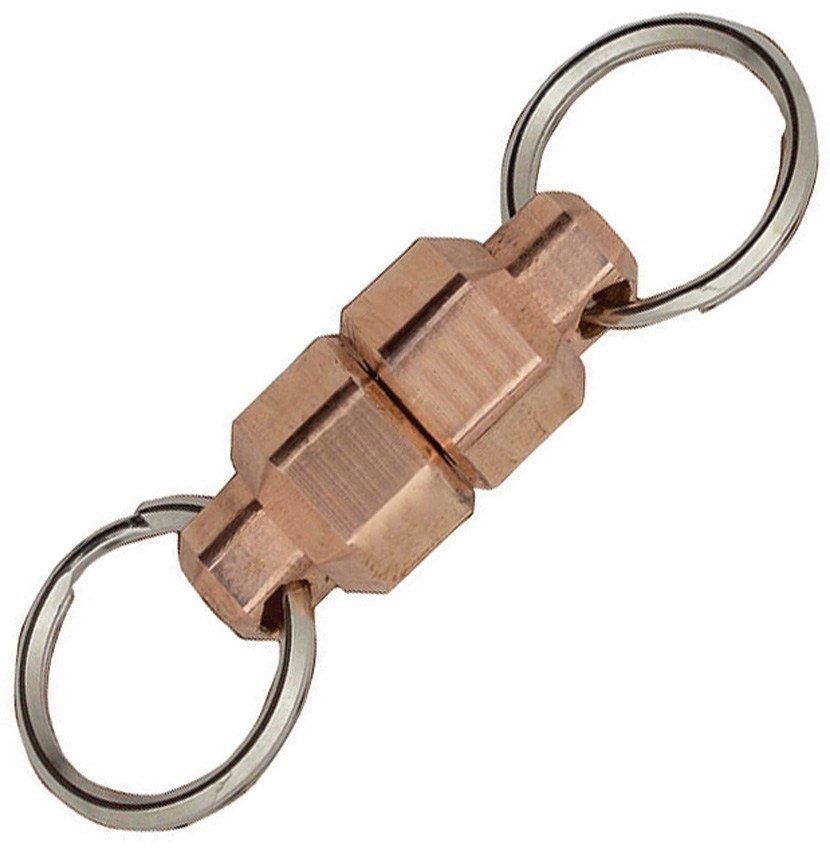 KeyBar MN-CPR Copper Left/Right 1" Mounting Key Ring Multi-Tool MagNut - KBR408
