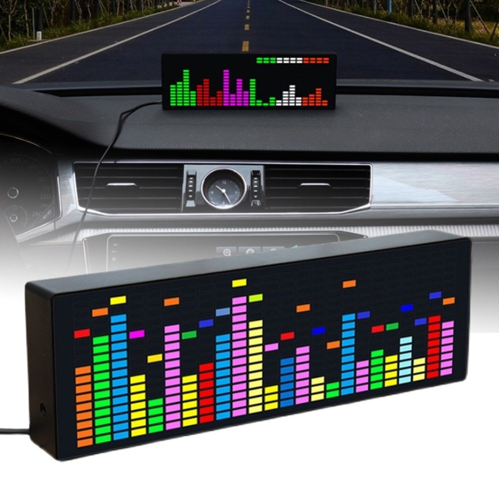 RGB Audio Level Display Amp Lifier-Board Music Spectrum Indicator VU Meter