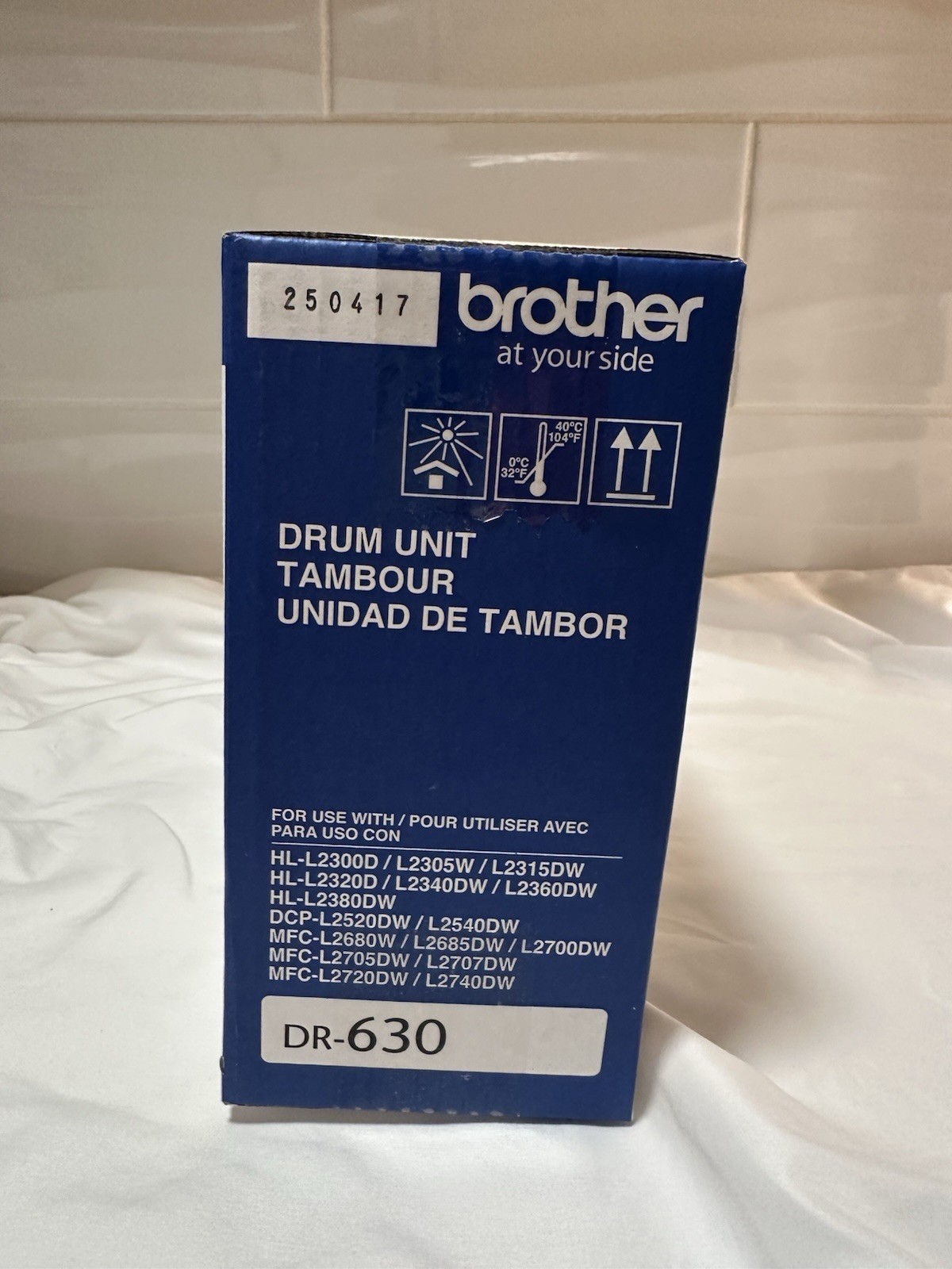 Brother DR-630 Drum Unit Black for HL-L2300D HL-L2340DW HL-L2320D