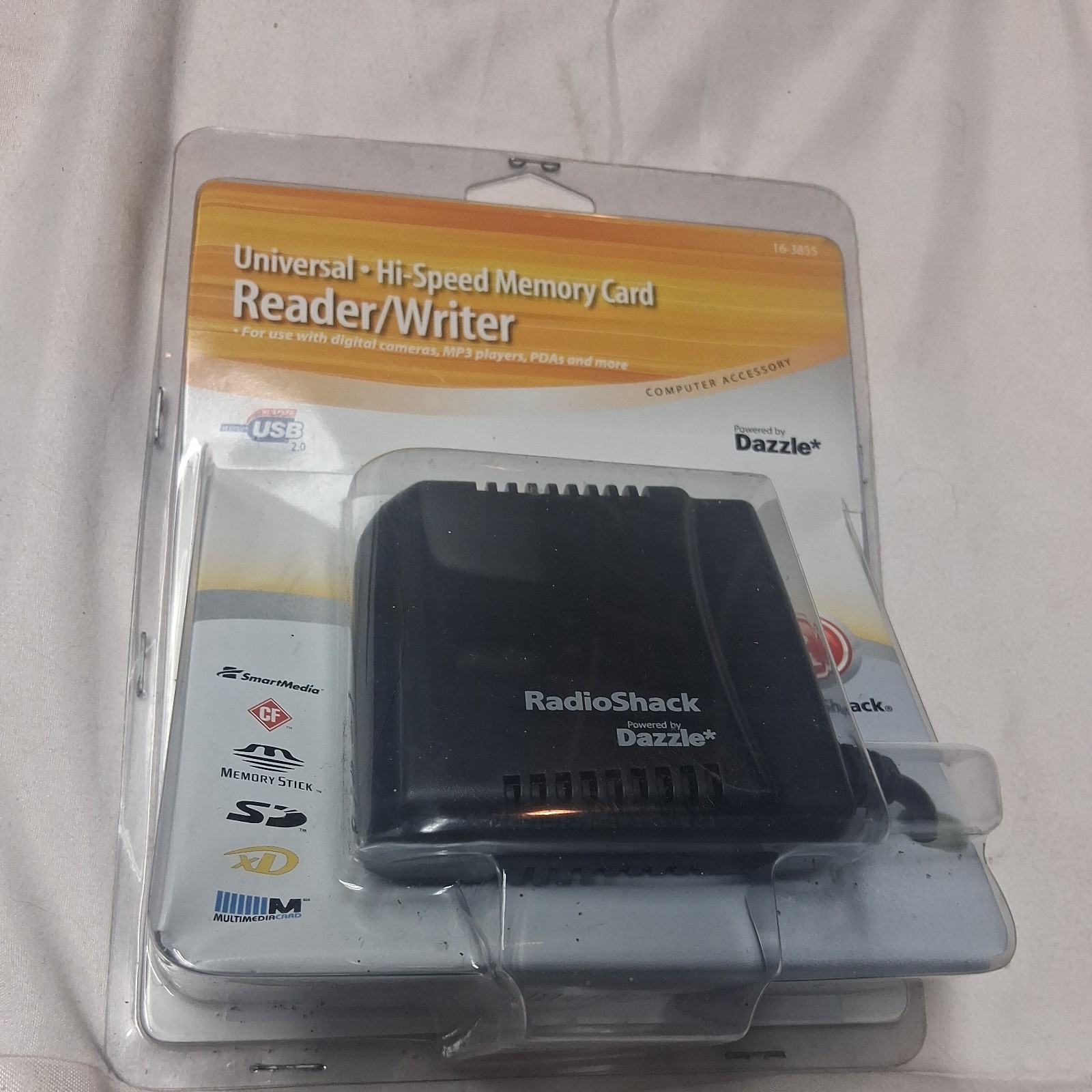 Dazzle Compact Universal Hi-Speed USB Memory Card Reader/Writer NIB