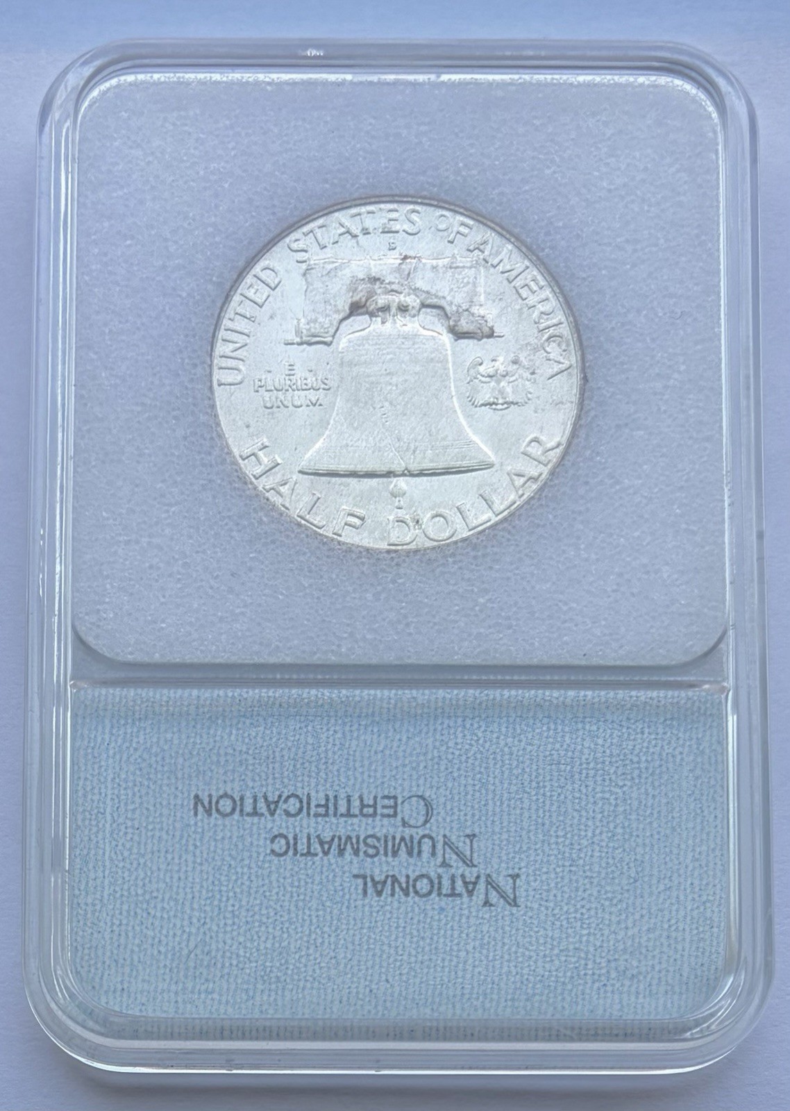 1960-D 50C Franklin Silver Half Dollar 50c Coin Graded MS66FBL