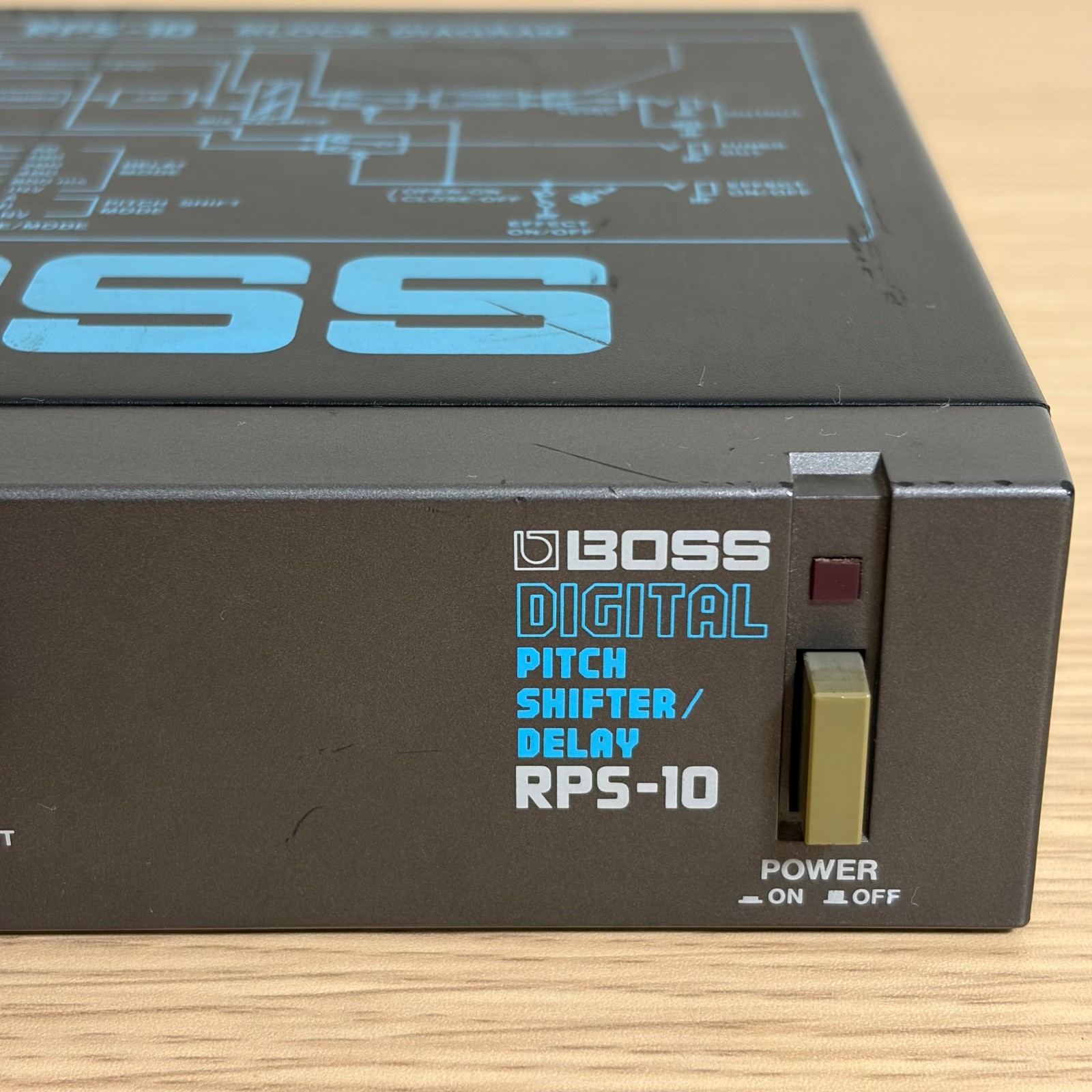BOSS RPS-10 Digital Pitch Shifter Delay Micro Rack Guitar Effects Processor