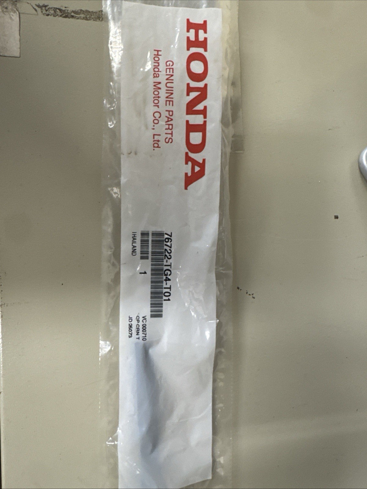 Genuine Honda Wiper Blade Refill 76722-TG4-T01