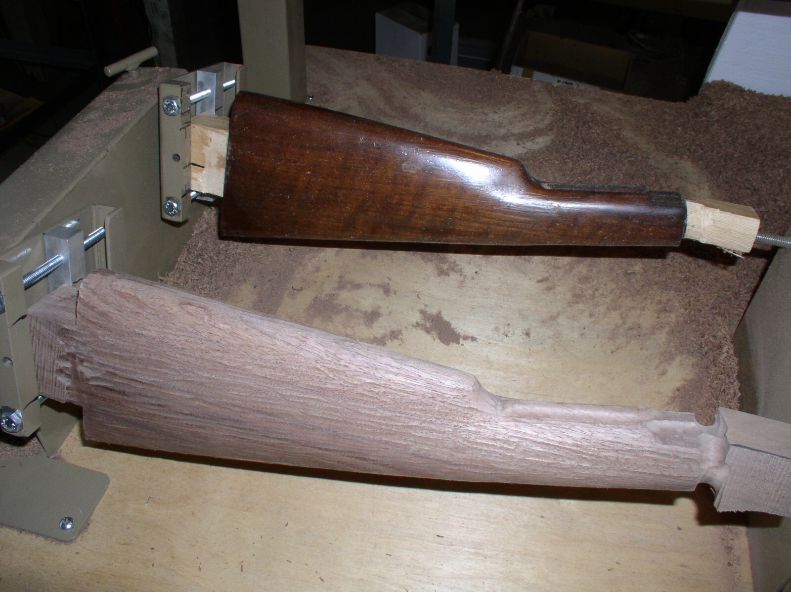 Carving Duplicator for Gunstocks- Creates a New Stock from Scratch