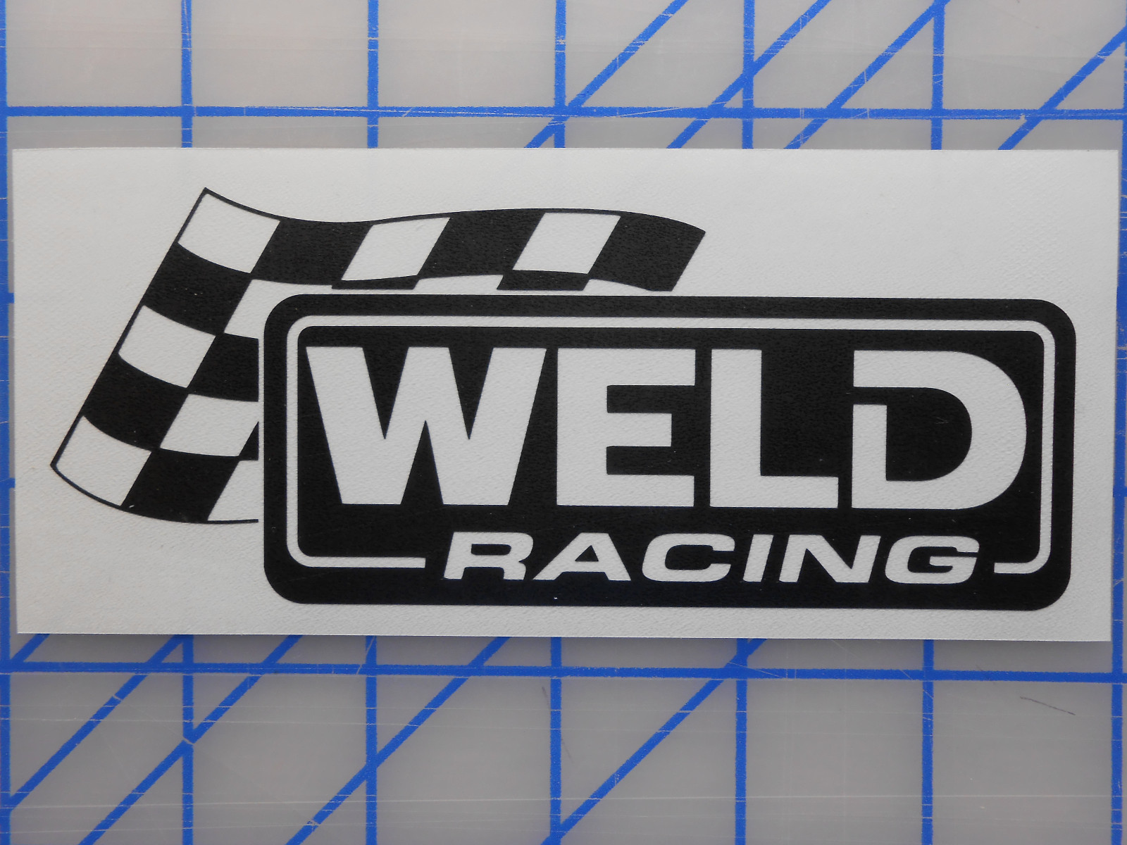 Weld Wheels Decal Sticker 5.5" 7.5" 11" Racing Drag Prostar Draglite Alumastar