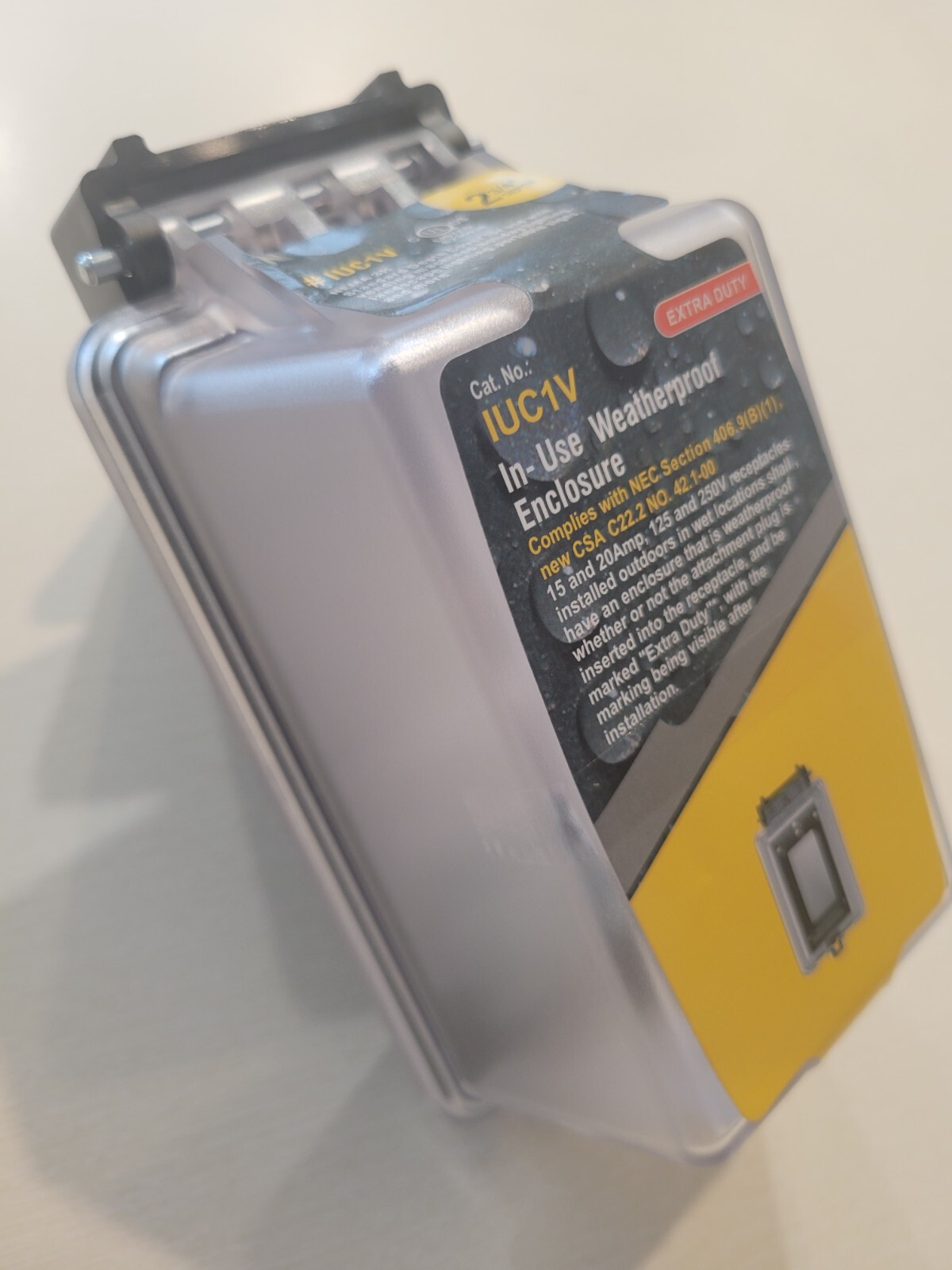 2 new Weatherproof GFCI / Outlet In Use Outdoor Clear Bubble Cover- 1 Gang