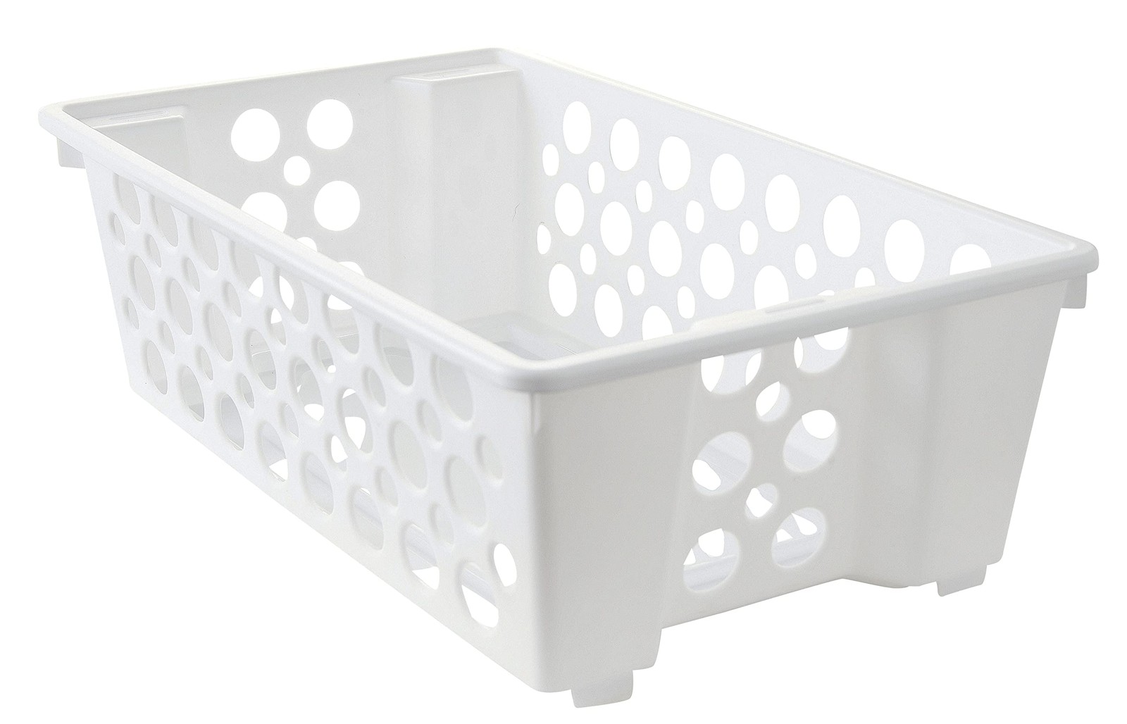 Short Slide-It Baskets, 2 Pack, Stacking and Sliding Modular Storage, Great O...