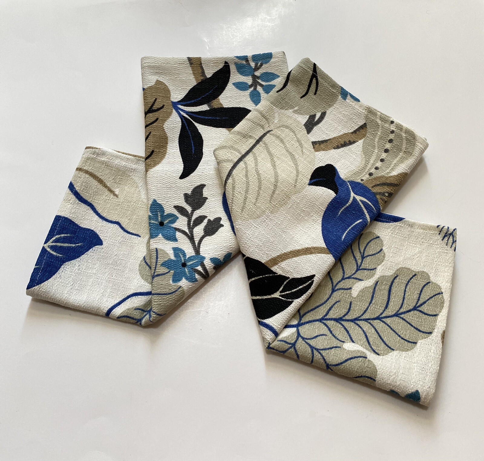 Kitchen Cotton Absorbent and Reusable Dishcloth Towel Set of 2   ( 17 x 27in  )