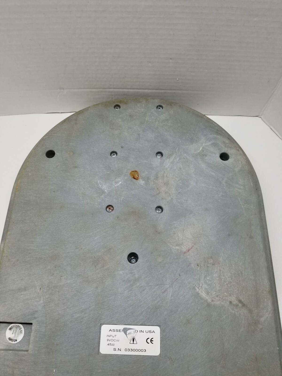 Vintage Inficon Wey-TEK 45W 110lb. Max Error 5