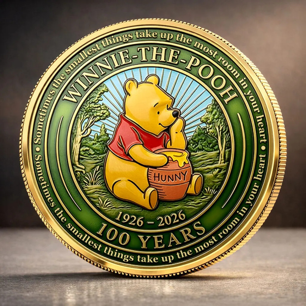 Winnie-the-Pooh 100th Anniversary Commemorative Coin